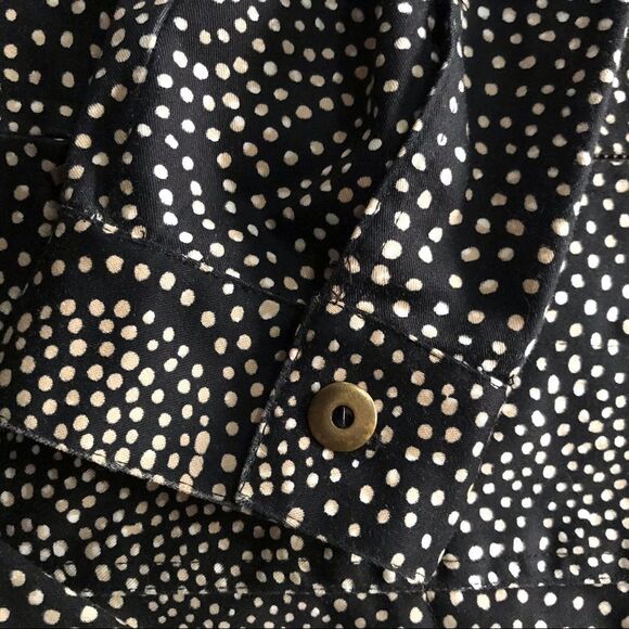 Vintage Geoffrey Beene Sport Jacket zip up black and brown size 10 - Picture 11 of 12